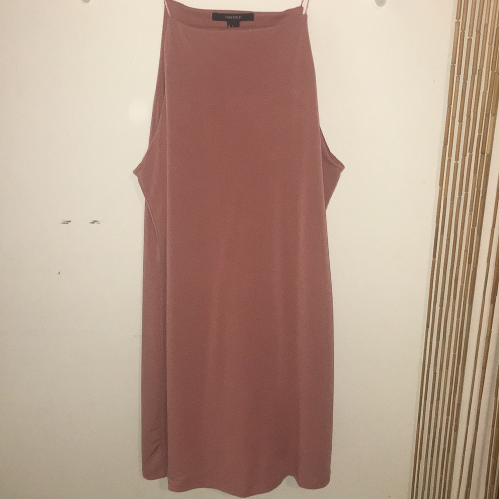 Adorable and classy high neck line mini dress